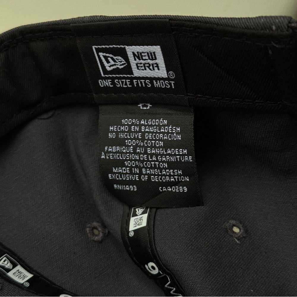 NewEra Classic Charcoal Baseball Cap - Picture 4 of 5